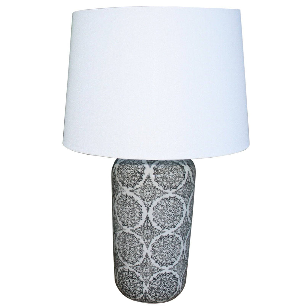 Black Mandala Lamp 63.5cm - Price Crash Furniture