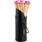 Black Matchstick Holder With 60 Matches - Price Crash Furniture