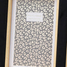 Black Velvet With Gold 4X6 Frame - Price Crash Furniture