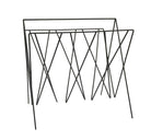 Black Wire Magazine Rack - Price Crash Furniture