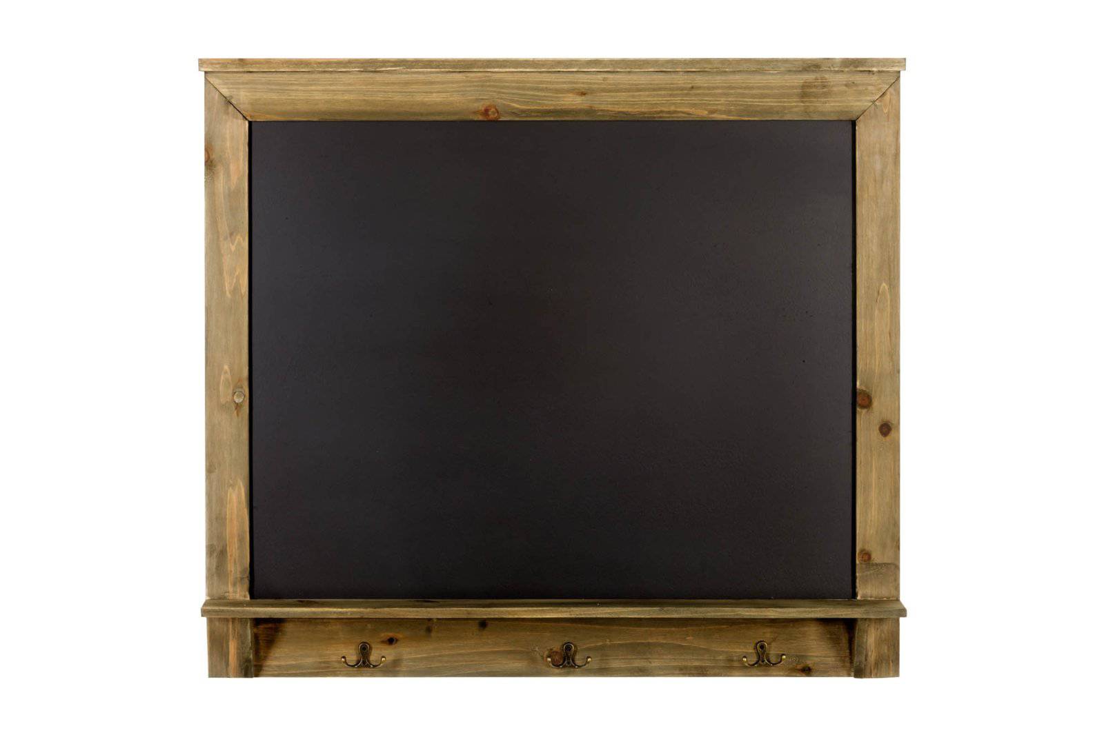 Blackboard with 3 Hooks 79 x 70cm - Price Crash Furniture