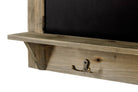 Blackboard with 3 Hooks 79 x 70cm - Price Crash Furniture