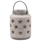 Bloomville Large Stone Star Lantern - Price Crash Furniture