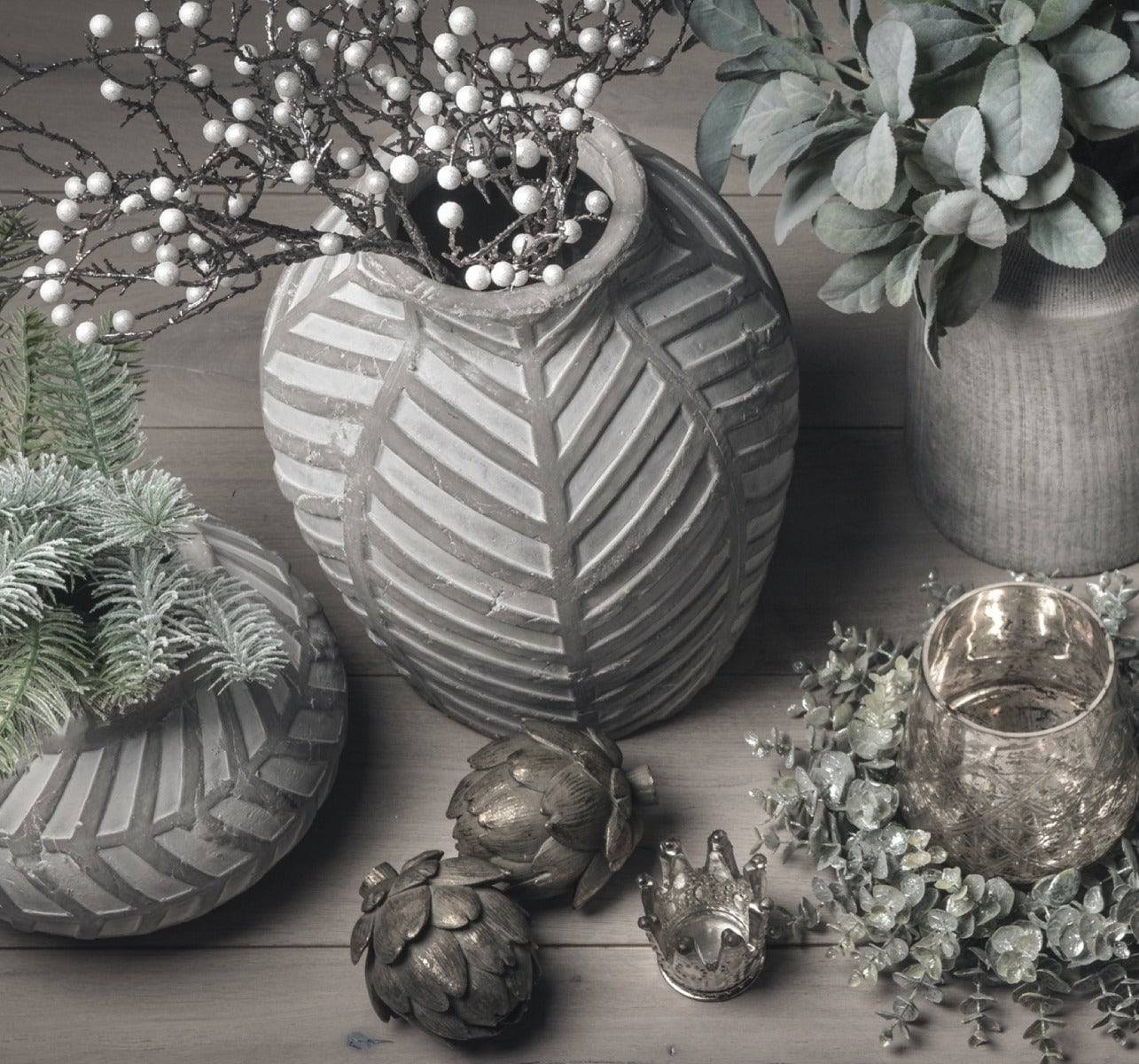 Bloomville  Stone Vase - Price Crash Furniture