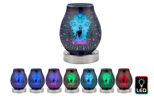 Buddha Oval LED Oil Burner - Price Crash Furniture