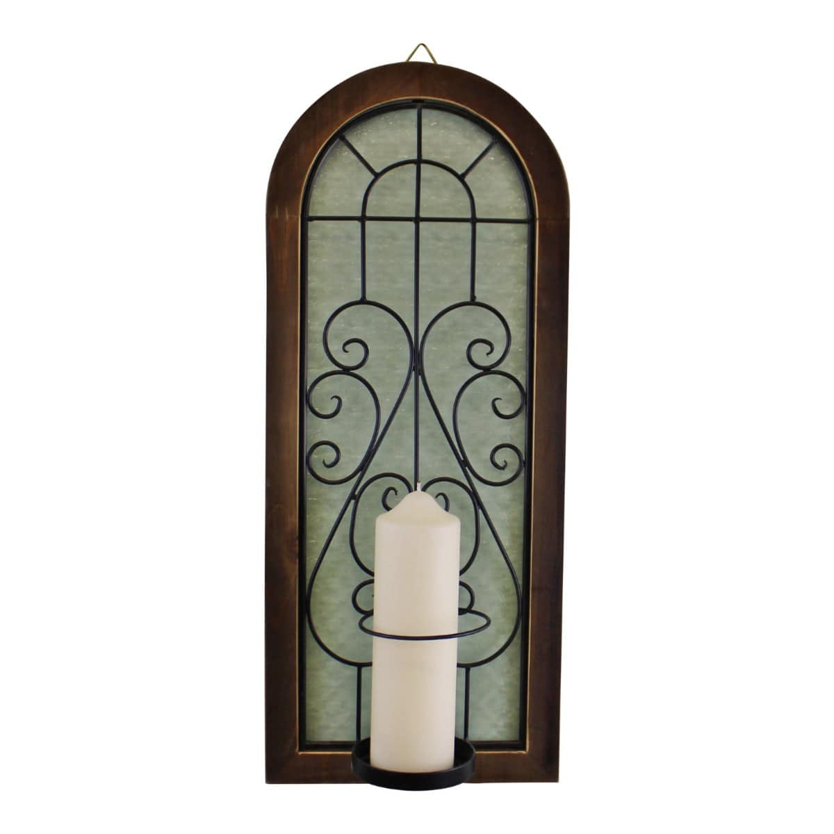 Candle Wall Sconce, Arched Design - Price Crash Furniture