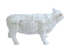 Ceramic Cow Ornament, 29cm - Price Crash Furniture