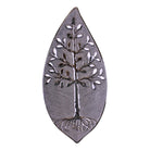 Ceramic Silver Tree Of Life Dish, Wall Hanging or Freestanding 38cm - Price Crash Furniture