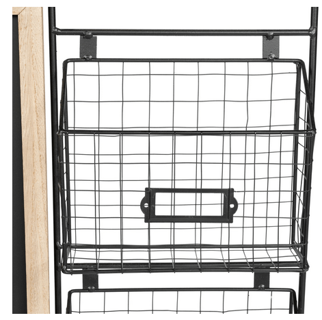 Chalk Board With Three Baskets 51x71cm - Price Crash Furniture