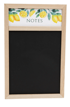 Chalkboard With Lemon Design - Price Crash Furniture