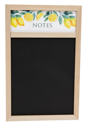 Chalkboard With Lemon Design - Price Crash Furniture