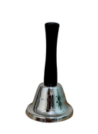 Classic Hand Bell, Black & Silver - Price Crash Furniture