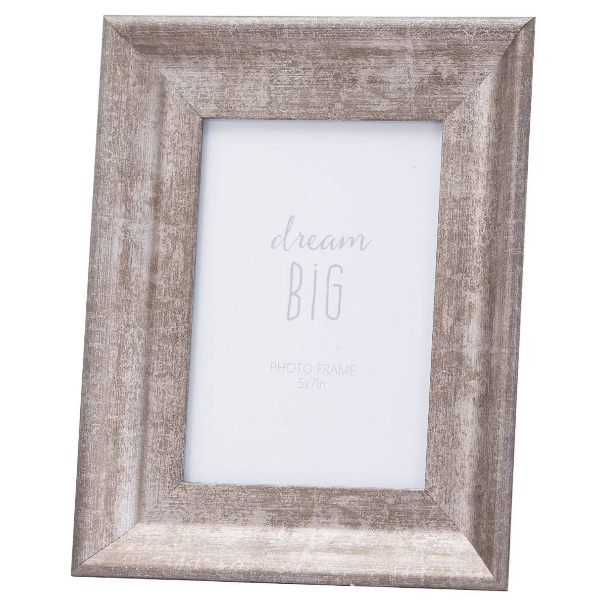 Convex Matt Silver 5X7 Frame - Price Crash Furniture