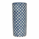 Daisy Chain Blue & White Floral Umbrella Stand - Price Crash Furniture