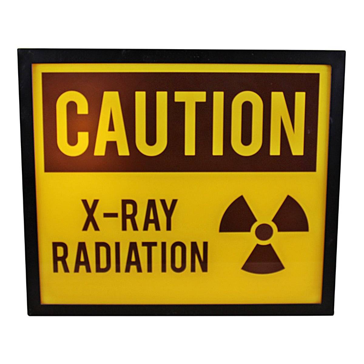 Decorative Lightbox, Caution X-Ray Radiation - Price Crash Furniture