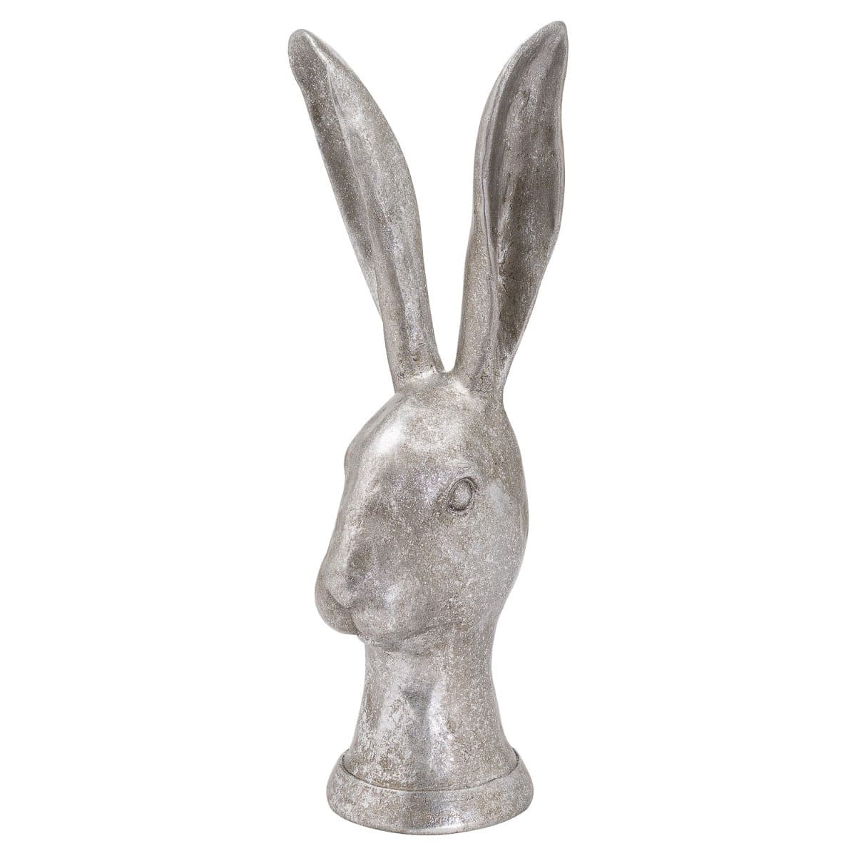 Decorative Silver Hare Head - Price Crash Furniture