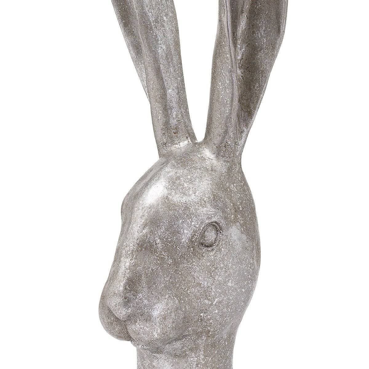 Decorative Silver Hare Head - Price Crash Furniture