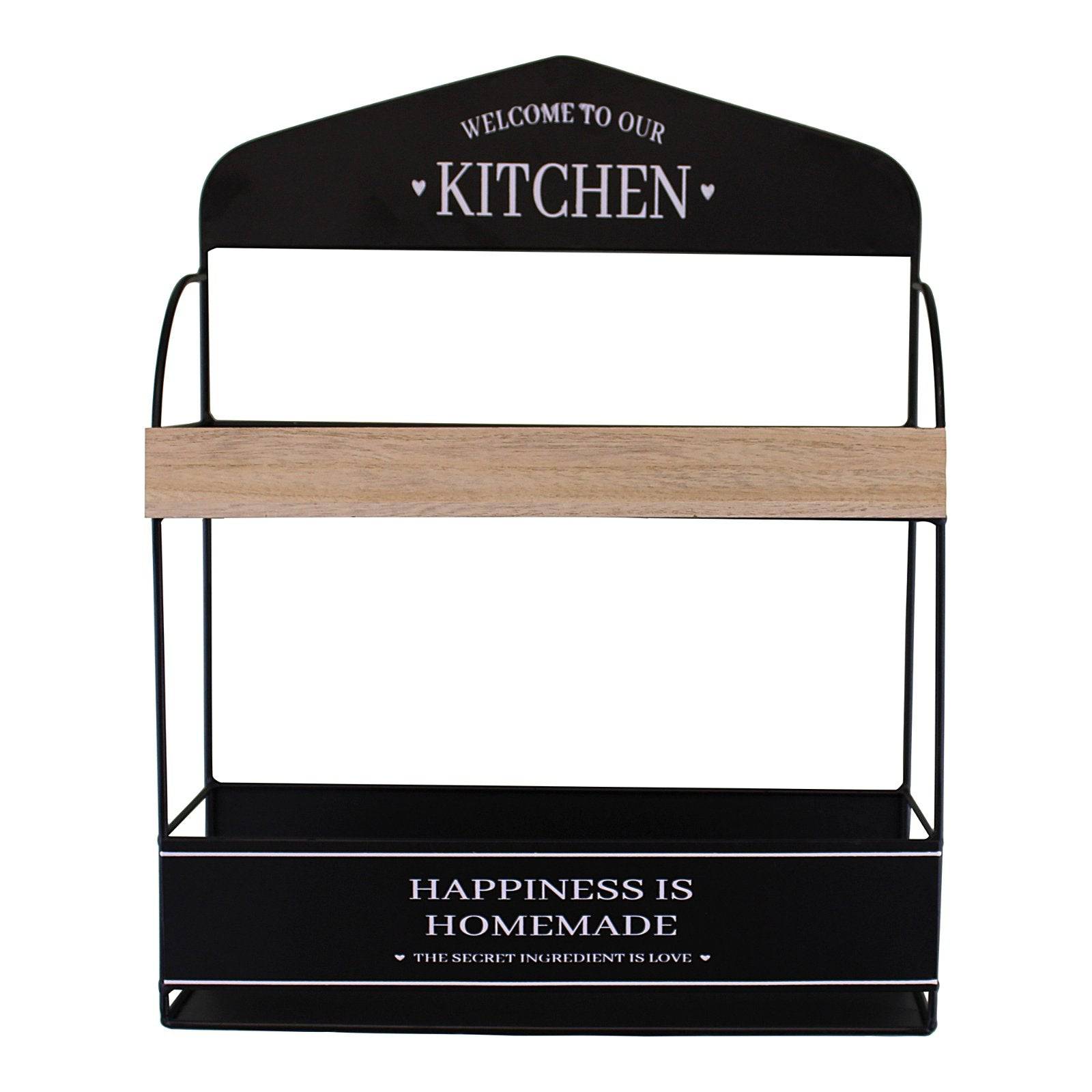 Decorative Wall Hanging Kitchen Shelving Unit - Price Crash Furniture