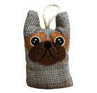 Dog Head Doorstop - Tweed Pattern - Price Crash Furniture