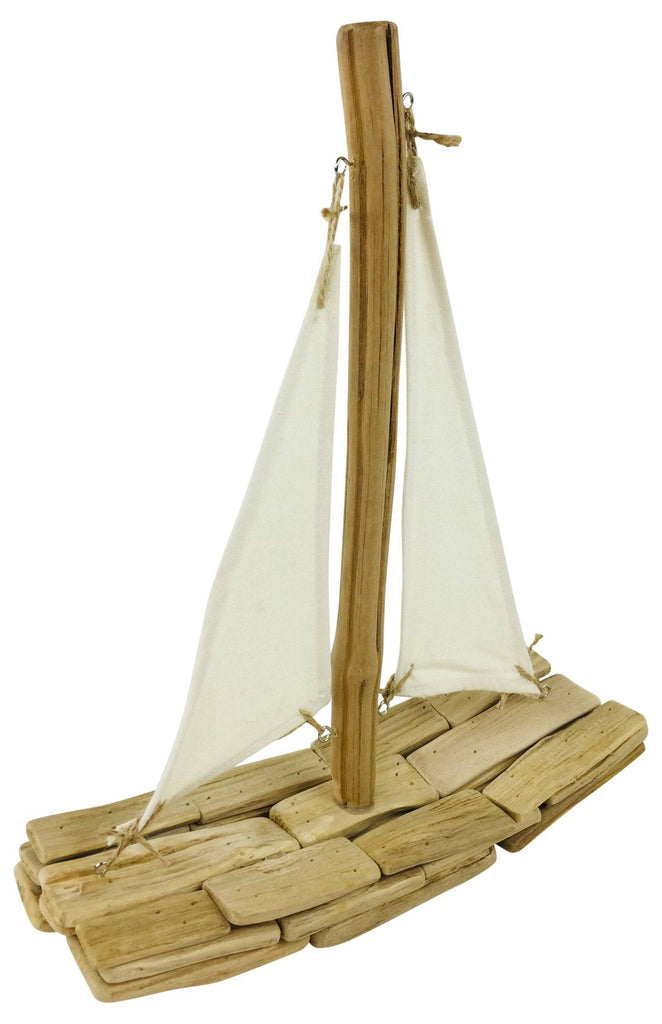 Driftwood Nautical Boat Ornament - Price Crash Furniture