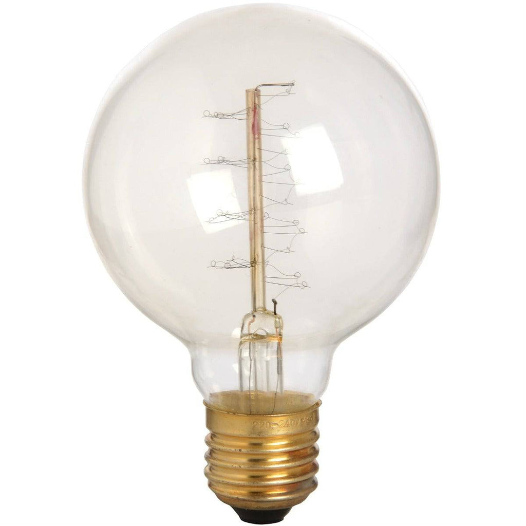Edison Filament Round Globe Bulb - Price Crash Furniture
