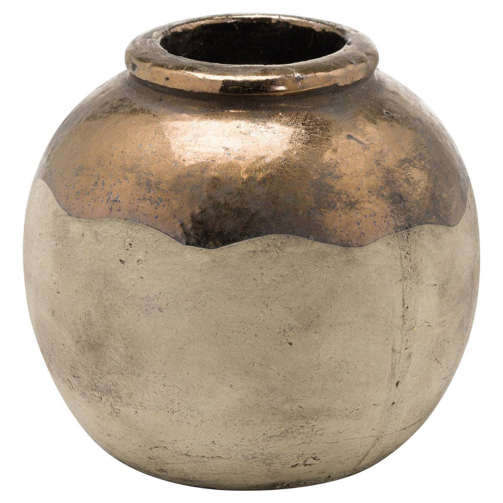 Evi Antique Bronze Bombom Vase - Price Crash Furniture