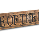 Family Rustic Wooden Message Plaque - Price Crash Furniture