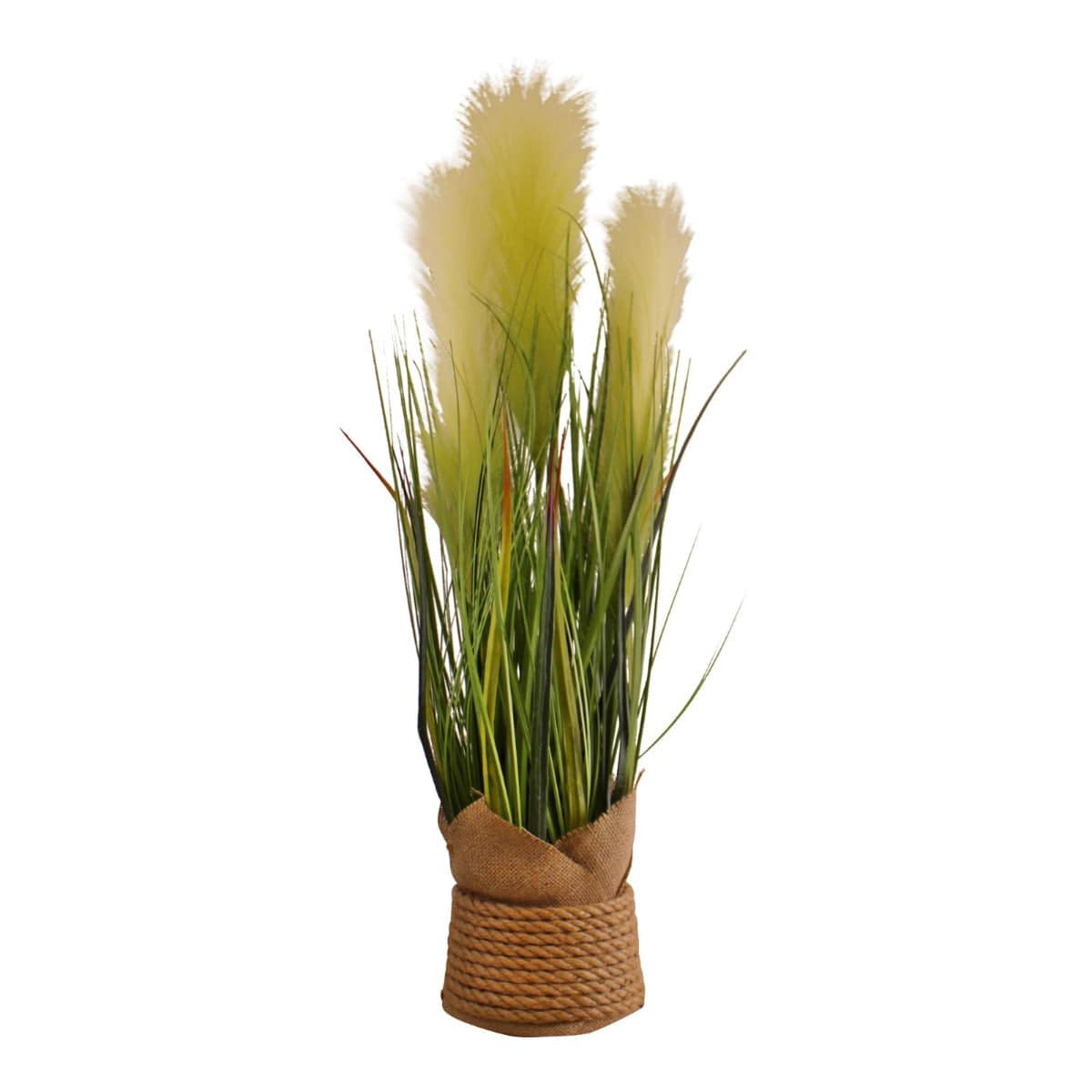 Faux Pampas Grass Display, 65cm - Price Crash Furniture