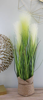 Faux Pampas Grass Display, 65cm - Price Crash Furniture