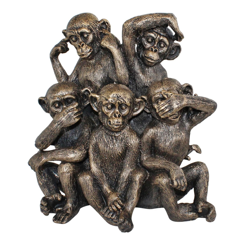 Five Monkeys Ornament - Price Crash Furniture