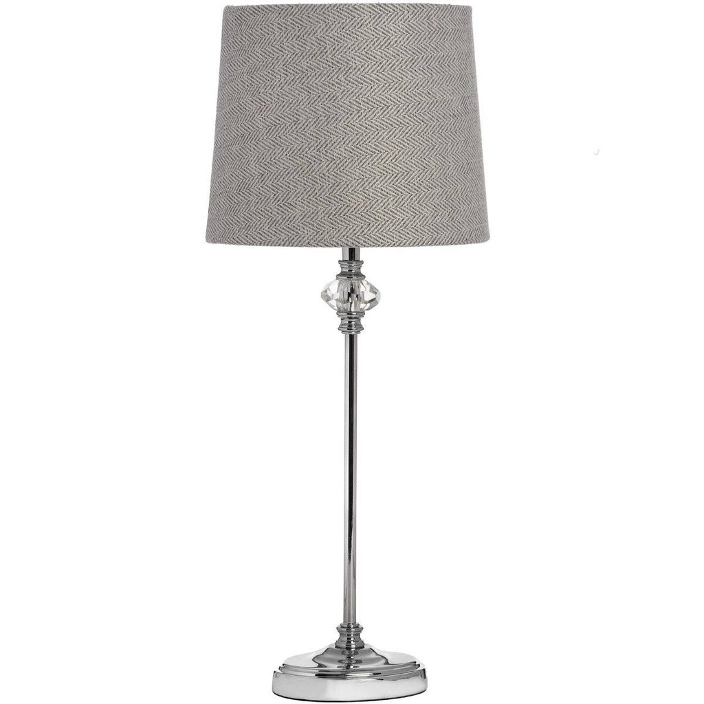 Florence Chrome Table Lamp - Price Crash Furniture