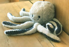 Fluffy Octopus Doorstop - Light Grey - Price Crash Furniture