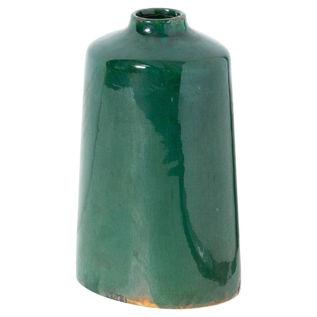Garda Emerald Glazed Liv Vase - Price Crash Furniture