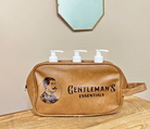 Gentlemans Toiletry Bag with Carrying Loop - Price Crash Furniture