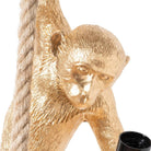 George The Monkey Hanging Gold  Light - Price Crash Furniture