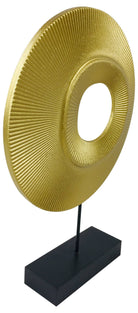 Gold Circular Ornament 35cm - Price Crash Furniture