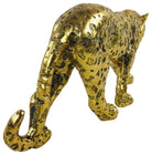 Gold Glitter Effect Leopard 40cm - Price Crash Furniture