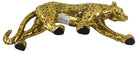 Gold Glitter Effect Leopard 40cm - Price Crash Furniture