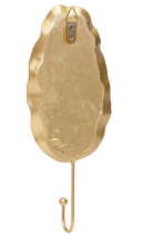 Gold Leaf Wall Hook 27cm - Price Crash Furniture