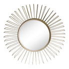 Gold Wire 3D Accent Mirror 47cm - Price Crash Furniture