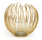 Gold Wire Candle Holder 16cm - Price Crash Furniture