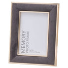 Grey Velvet With Gold 5X7 Frame - Price Crash Furniture