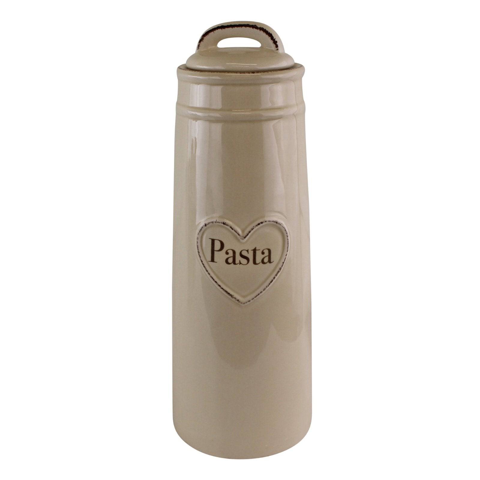 Heart of the Home Ceramic Pasta Jar - Price Crash Furniture