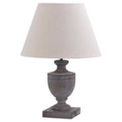 Incia Urn Wooden Table Lamp - Price Crash Furniture
