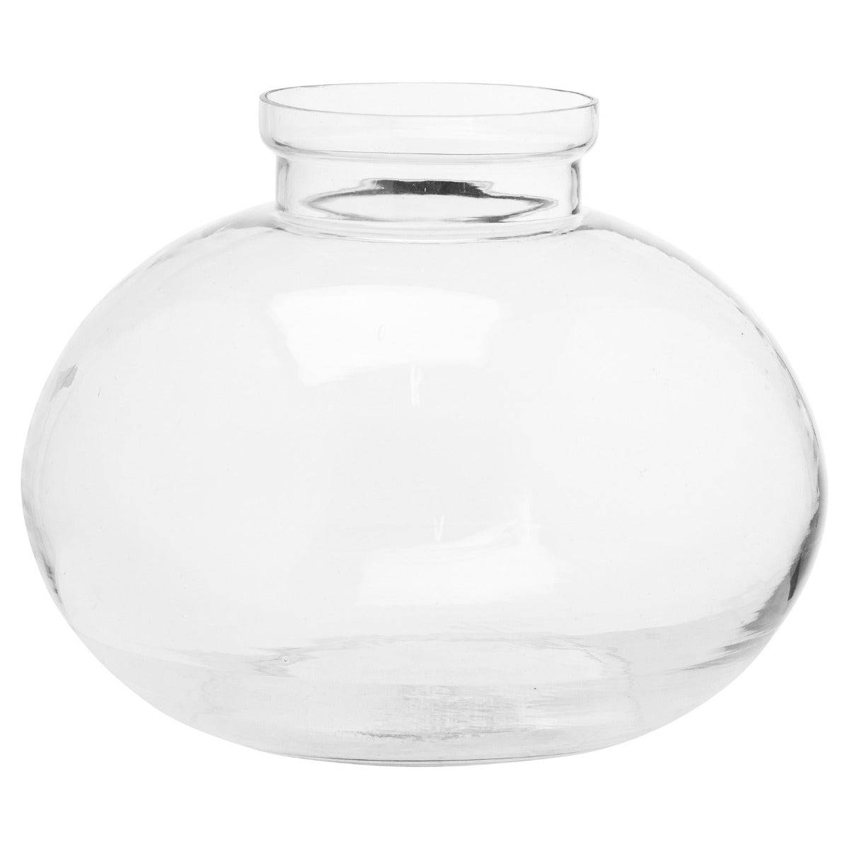 Large Fish Bowl Glass Vase - Price Crash Furniture