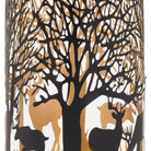 Large Glowray Stag In Forest Lantern - Price Crash Furniture