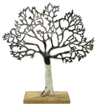 Large Silver Tree of Life Ornament 42cm - Price Crash Furniture