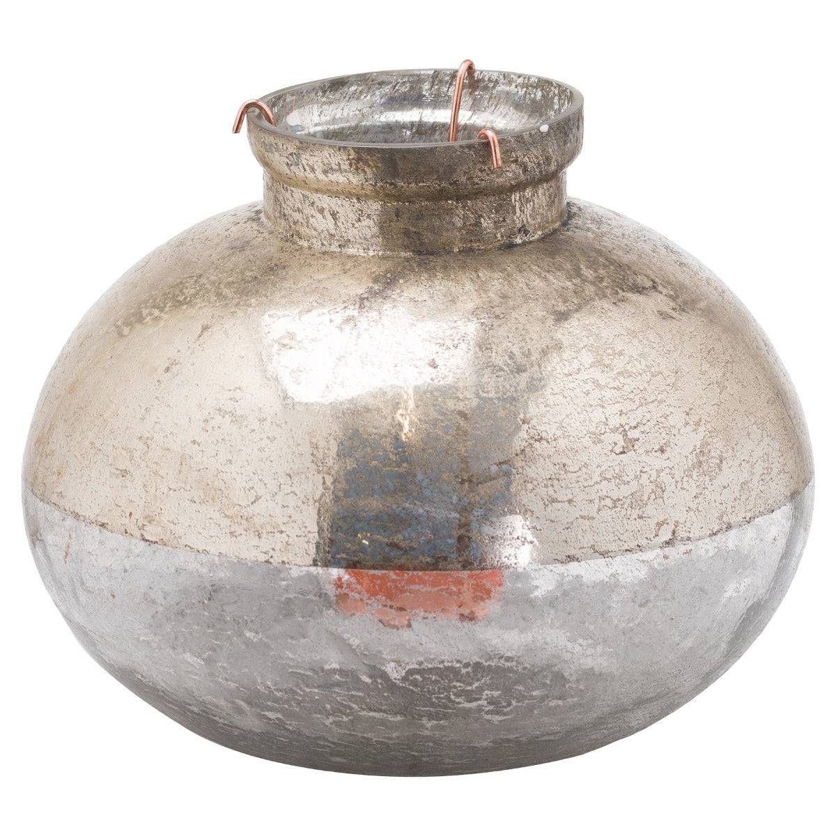 Large Silverlust Bulbus Candle Holder - Price Crash Furniture