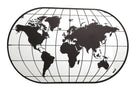 Large World Map Mirror 100cm - Price Crash Furniture