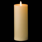 Luxe Collection Natural Glow 3.5 x 9 LED Ivory Candle - Price Crash Furniture